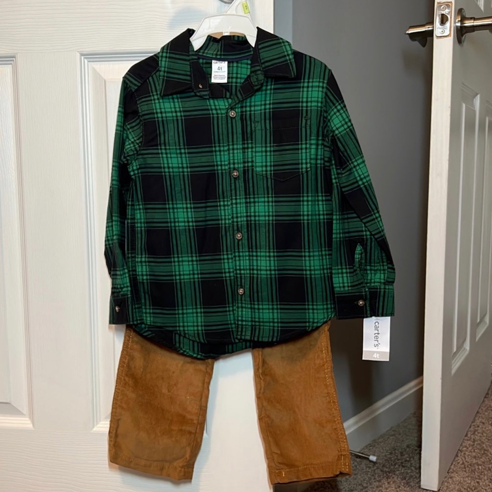 Carter’s Boys 4T Set NWT